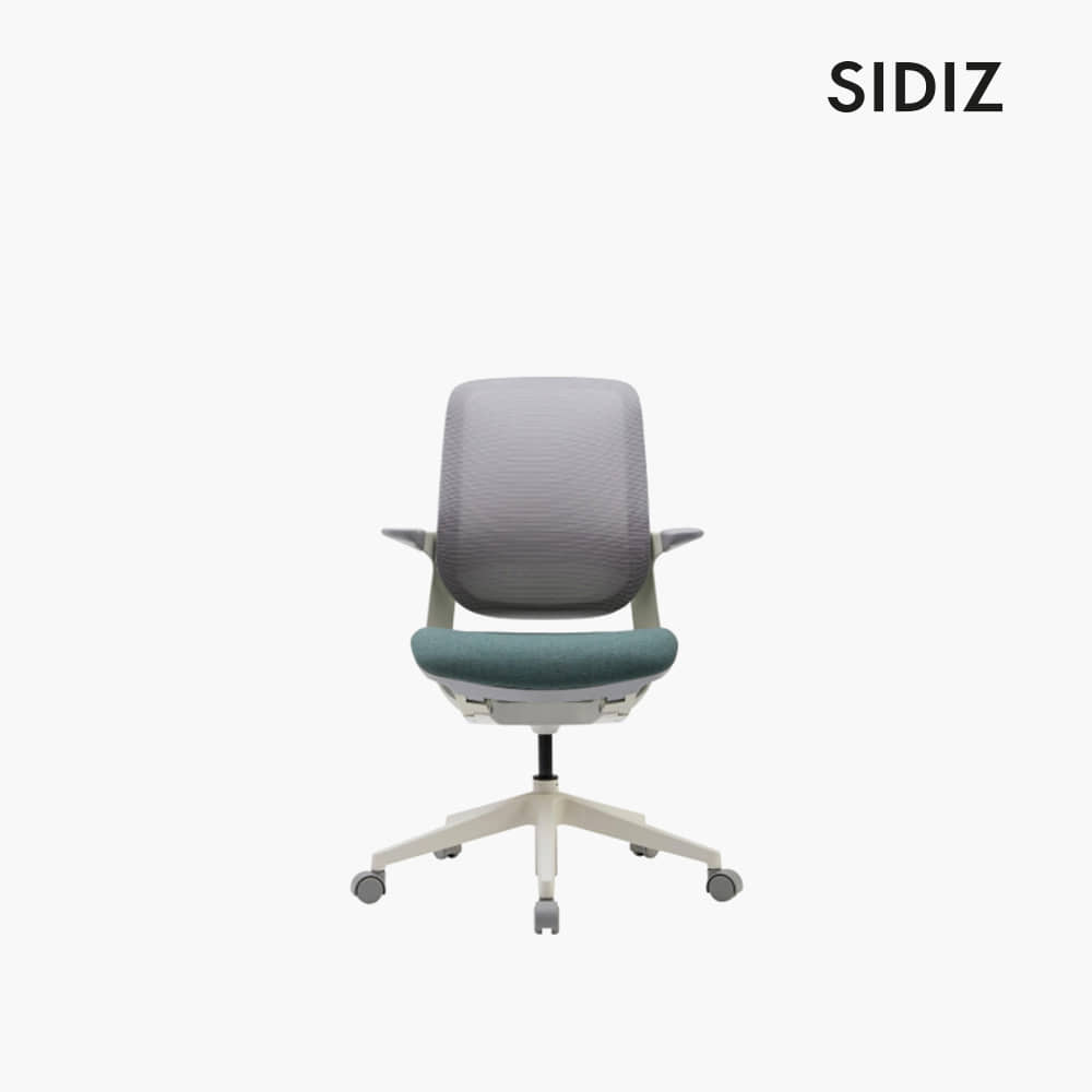 시디즈 T25 메쉬 회전형 의자 화이트쉘 TXNA250F