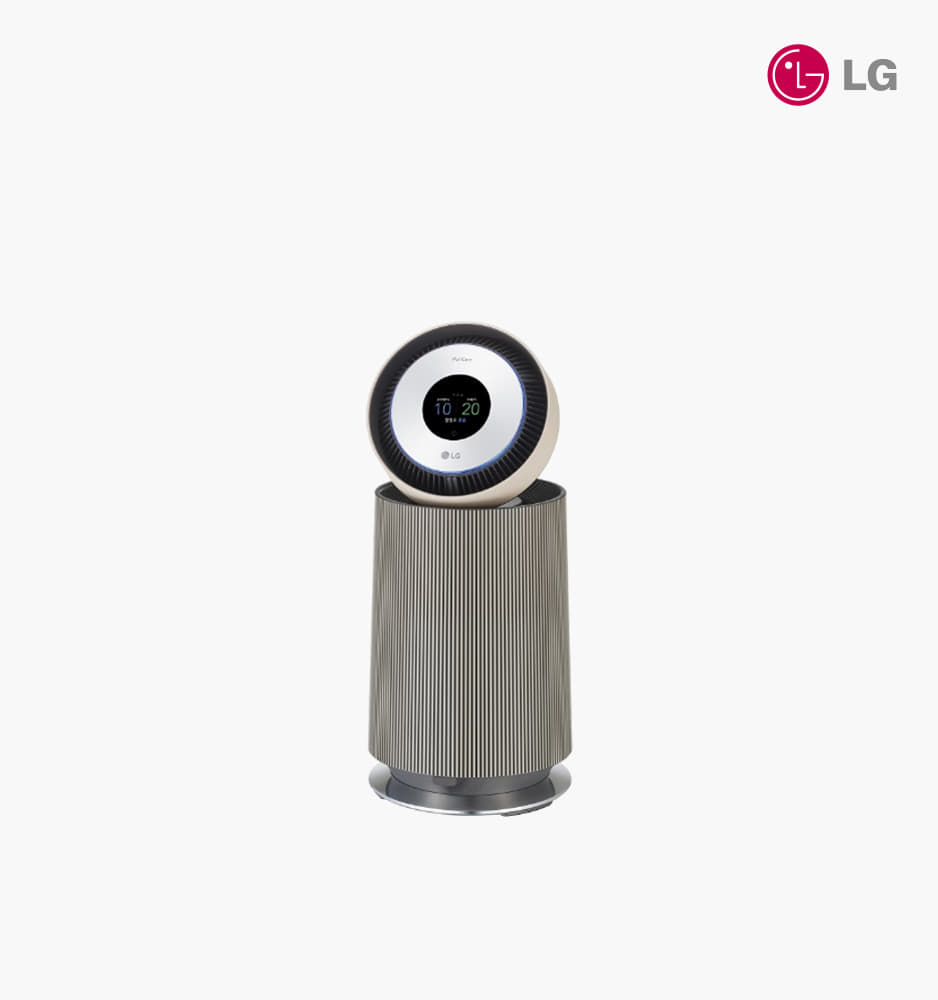 LG 퓨리케어 오브제컬렉션 360° 공기청정기 알파 UP (일반 필터) AS203NB3A
